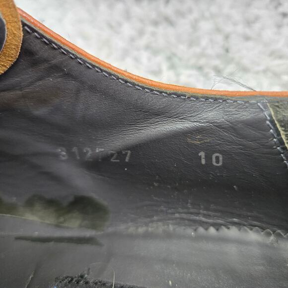 To Boot New York Brown Suede Plain Toe Casual Derby Oxford Dress Shoe Mens 10 - Picture 16 of 16